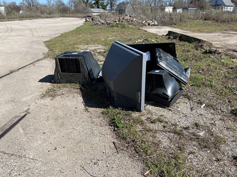 Alleys were cleared of rubbish, 11th St. sidewalks were cleared of debris.